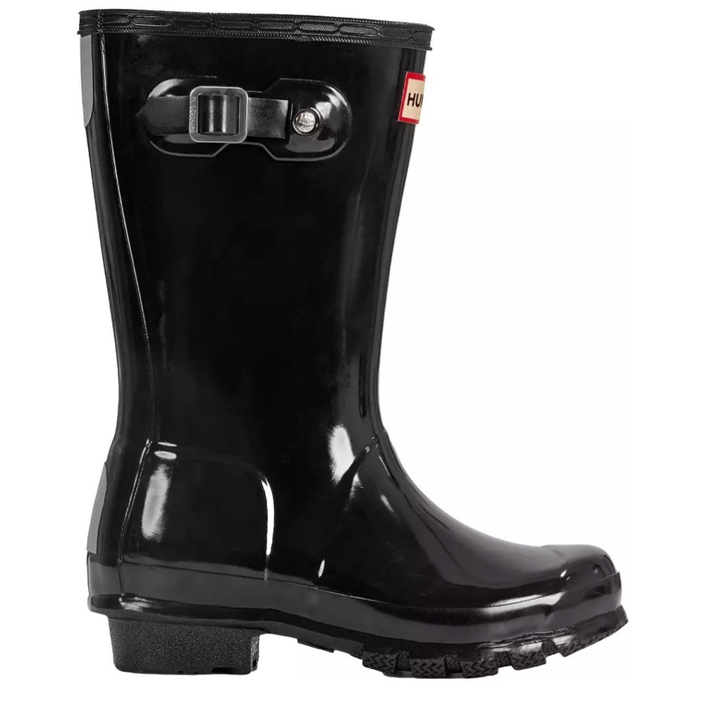 Kids Hunter Classic Black Boots